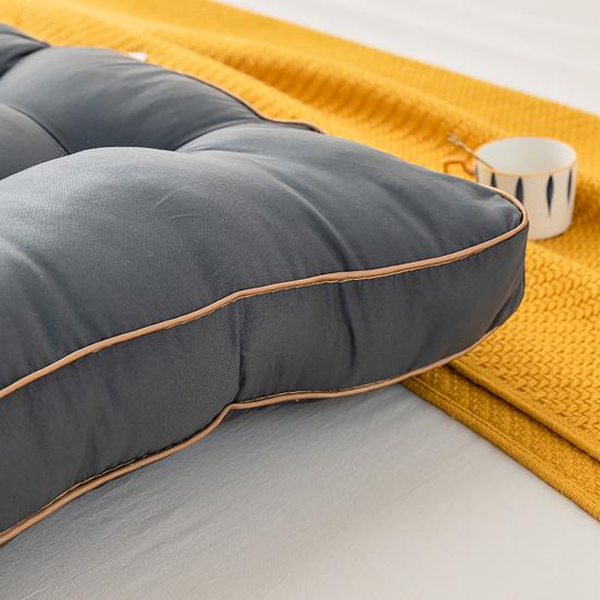 Headboard Pillow Headboard Backrest with Elastic Strap Bed Waist Support Cushion Daybed Bolster for Dorm Bedroom Sitting Reading