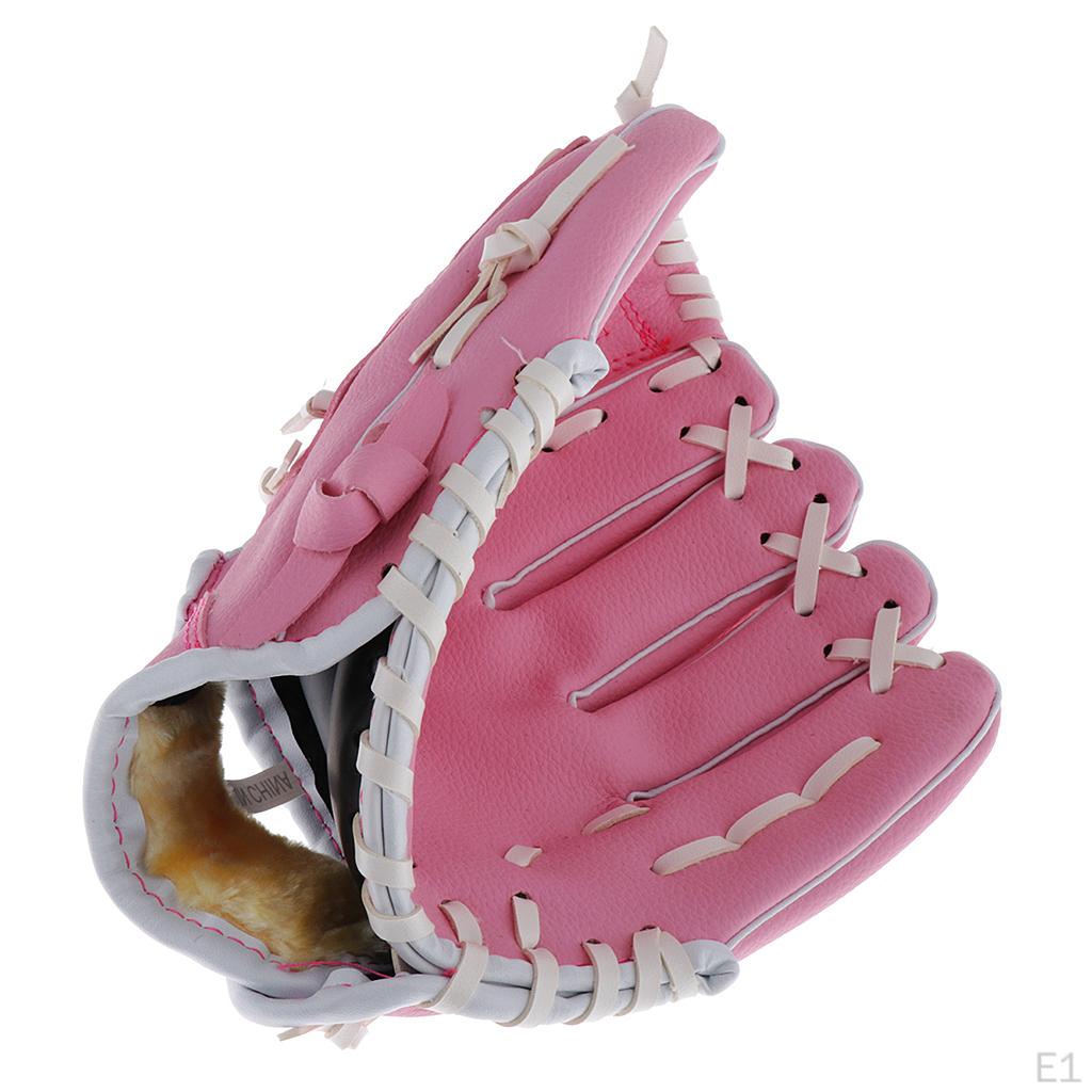 Baseball Softball Gloves PU Leather for Youth Right-Handed Thrower