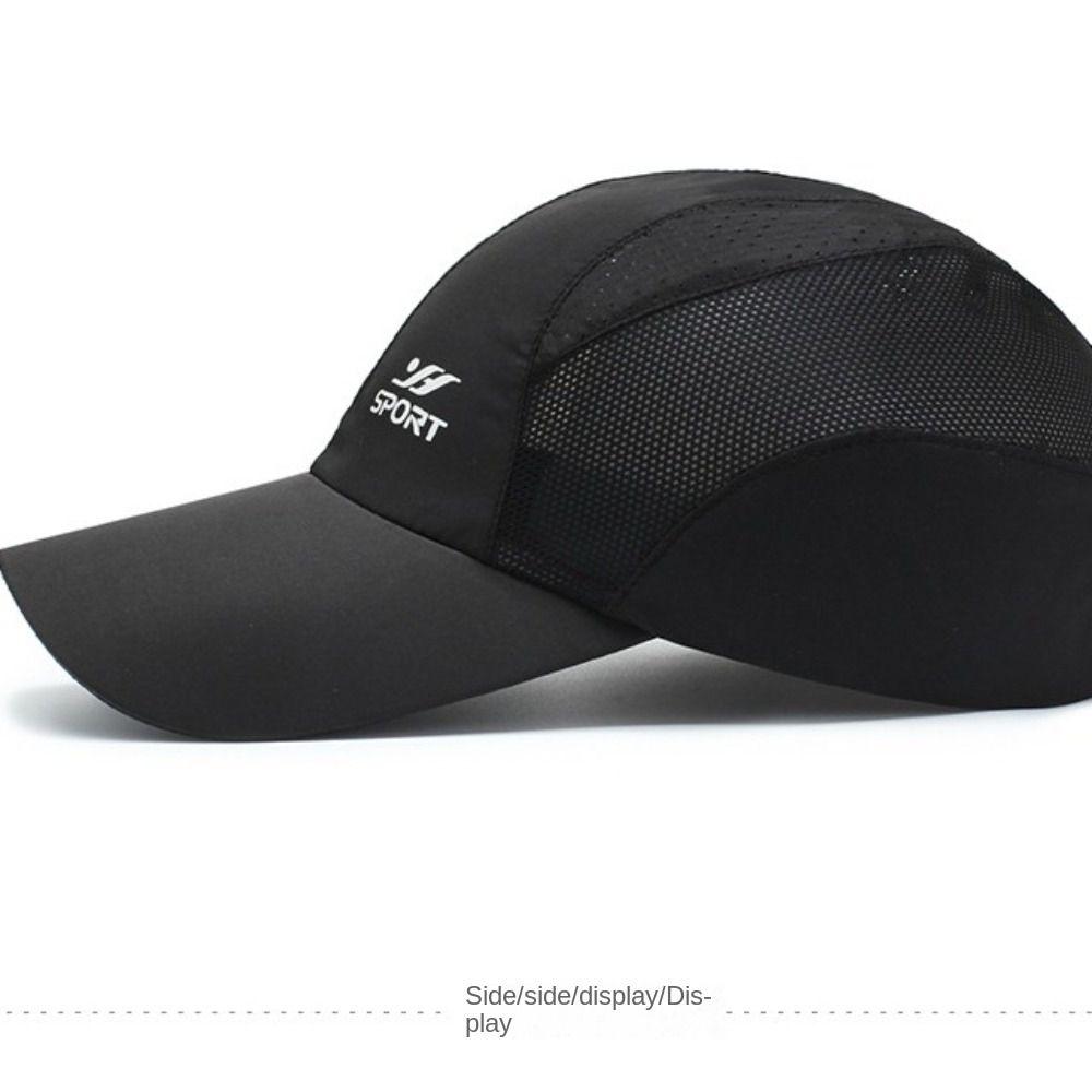 Casual Baseball Cap Breathable Quick Dry Hat Fashion Golf Tennis Cap Men Women
