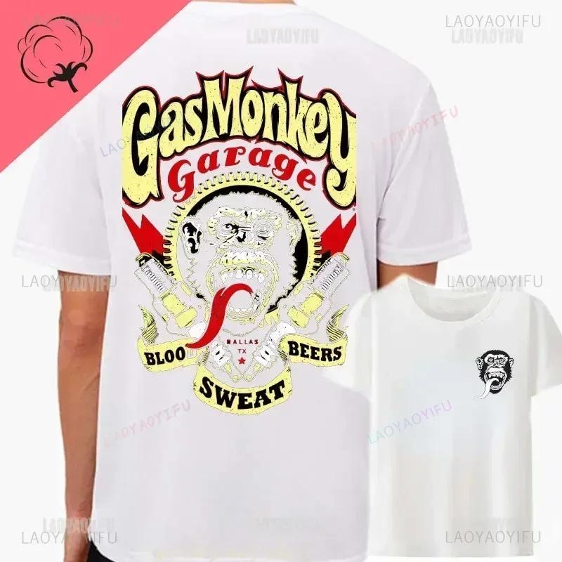 Unisex Gifts Amazing Essential Doublesided Gas Monkeys Garage Cotton Tshirt Unisex Casual Summer Graphic Harajuku Streetwear Unisex