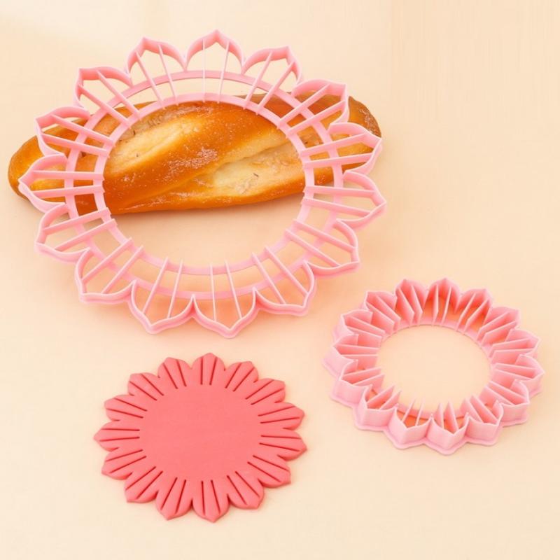 Pasta Cut Flower Mold Baking Mold Pastry Cutter Dough Cookie Press Cake Biscuit Stamp Moulds Kitchen Baking Tools