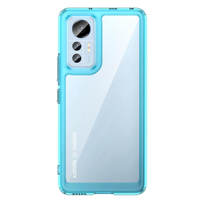 Для чехла Xiaomi Mi 12 Lite Чехол Mi 12 Lite Pro 12X Capas Противоударный Прозрачный Разноцветный Прозрачный Для Fundas Mi 12 Lite Чехол