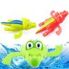 1pc Creative Baby Kid Bath Time Wind-Up Diver Swimming Crocodile Clockwork Toy
