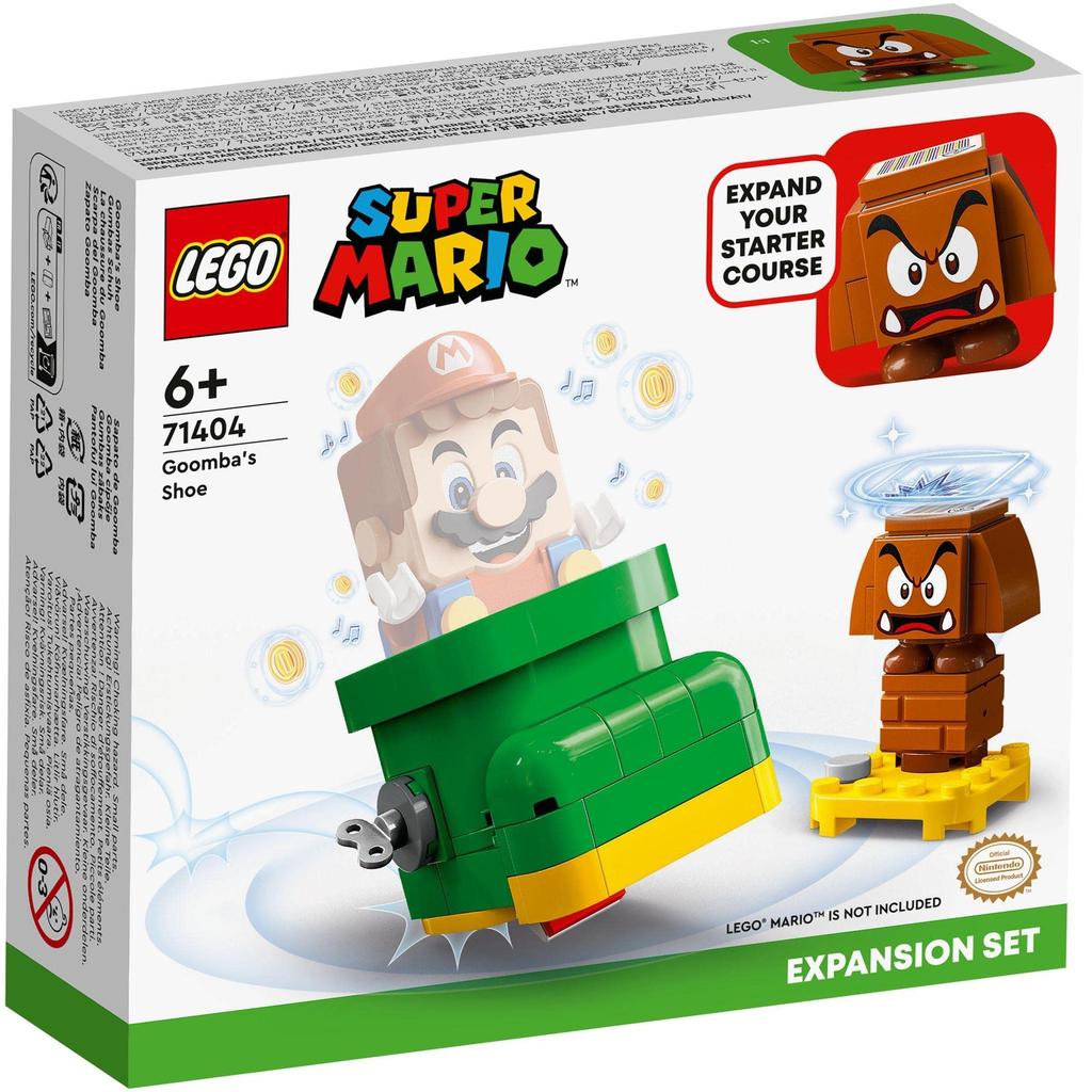 LEGO Super Mario Обувь Гумбы 71404 - Игрушка-конструктор, Подарок, Видеоигра, Мальчики, Девочки, Возраст 6+
