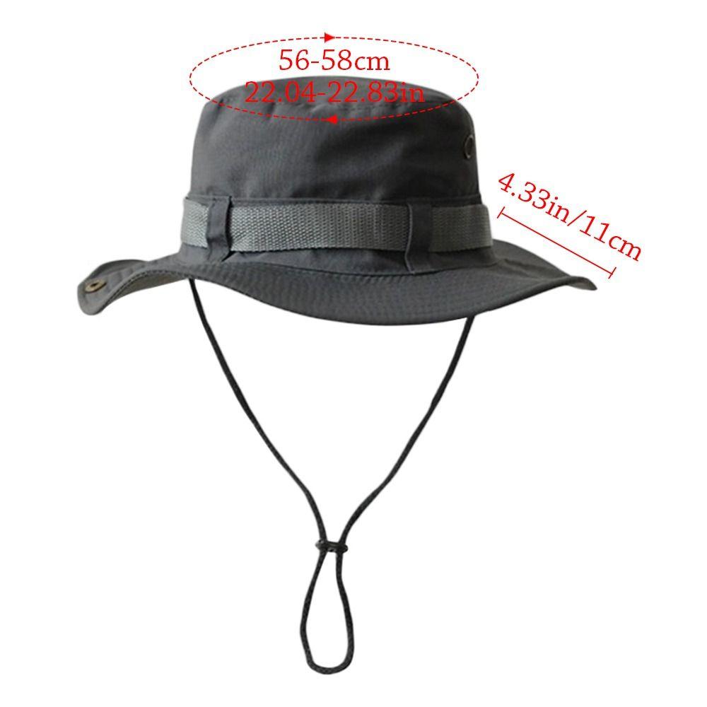 Quick-drying Fishing Cap Anti-UV Sun Hat Fashion Bucket Hat Camping Hiking
