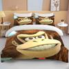 Monkey Cartoon Donkey Kong Duvet Cover Set King Queen Double Full Twin Single Size Bed Linen Set  Children Bed Cover Set