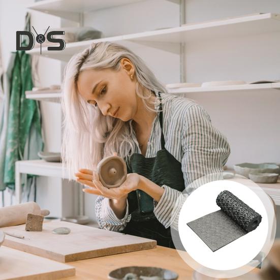 Валик для фактуры глины, инструмент для штамповки керамики, текстурированные скалки для моделирования керамической плиты, живописи