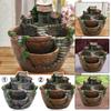 Creative Succulent Flower Pot Simulation House Creative Personality Small  Garden Succulent Garden Flower Pot Ornament