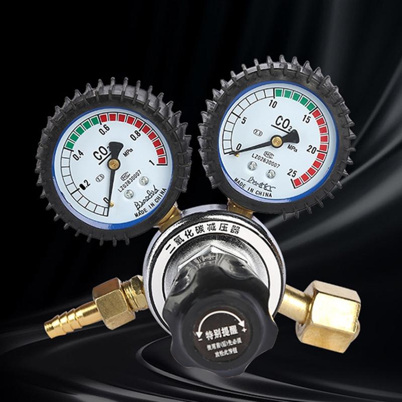 Редуктор давления с предохранительным клапаном для клапана 0-25 МПа Регулятор аргона CO2 Mig Tig Расходомер Регуляторы расхода газа Расходомер Сварка Сварка G