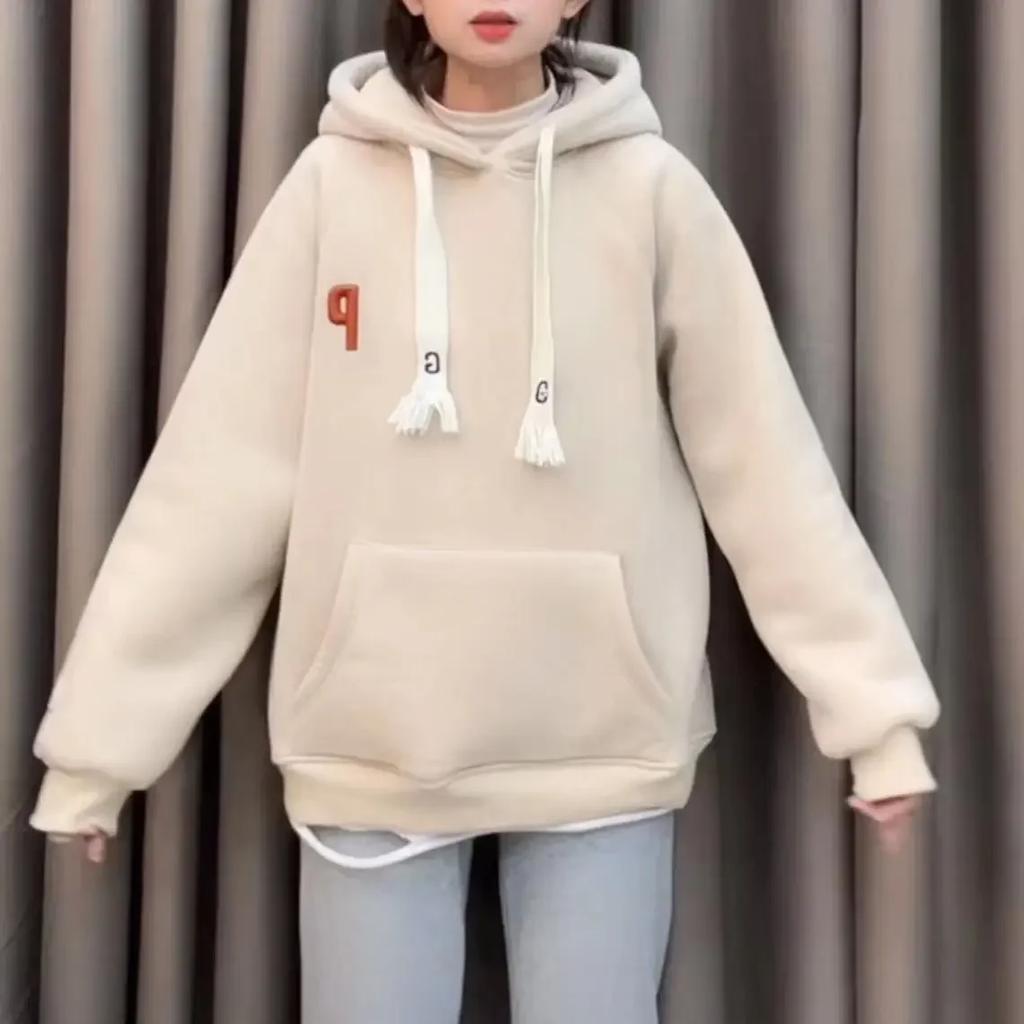 Women's Wear Hoodies  Sweatshirt Y2k Pop Clothes Hoodies Warm Fleece Hoodie Jacket Fashion Sweatshirt Oversized