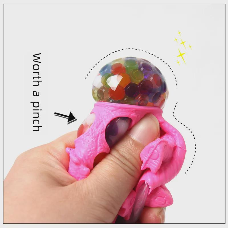 Игрушка-динозавр для снятия стресса у детей – музыка, медленный отскок