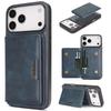 2 in 1 Leather Case for IPhone 17 Air 16 Promax 15 Plus 14 Pro Max 13 Pm 12  Kickstand Magsafe Wrieless Charging Phone Cover