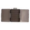 2PCS V-type 12 Slots Fishing Lure Box Double Sided Bait Organizer Case  For Anglers