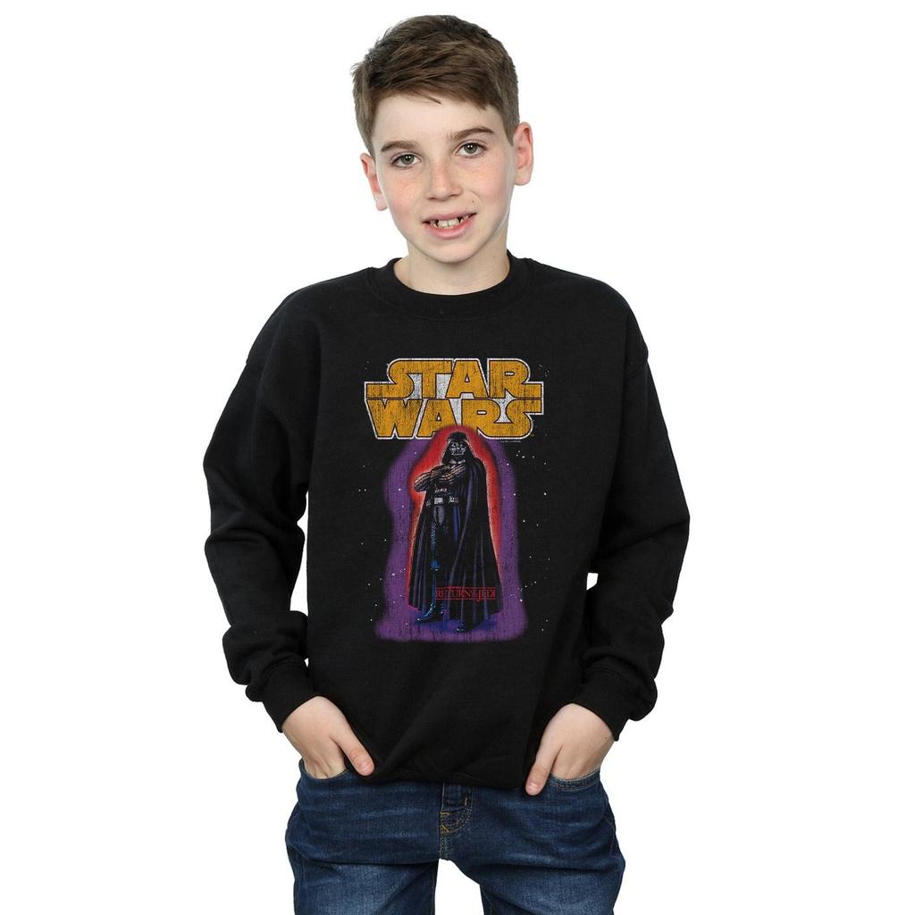 STAR WARS Boys Darth Vader Vintage Sweatshirt