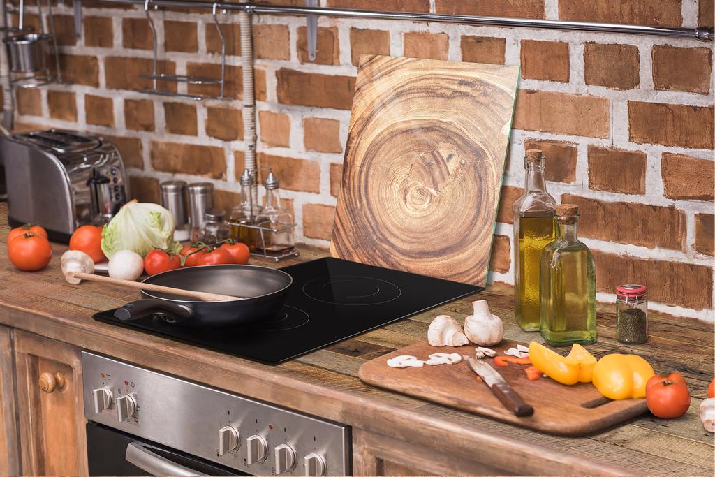 GLASS CUTTING BOARD 45x52 Wood