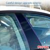 10Pcs Car Door Window Pillar Posts Trim Covers Decoration Stickers for Toyota Corolla Cross     Carbon Fiber