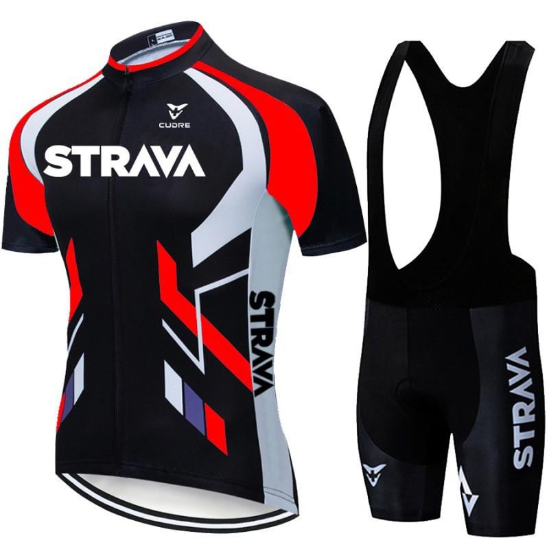 Men Women Cycling Jersey Set Short Sleeve Bib Shorts Bike Riding Outfit Road Mountain Biking