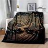 3D Tree of Life printed blanket Flannel Warm blankets Soft and comfortable blanket bed linings cubre cama Birthday Gift