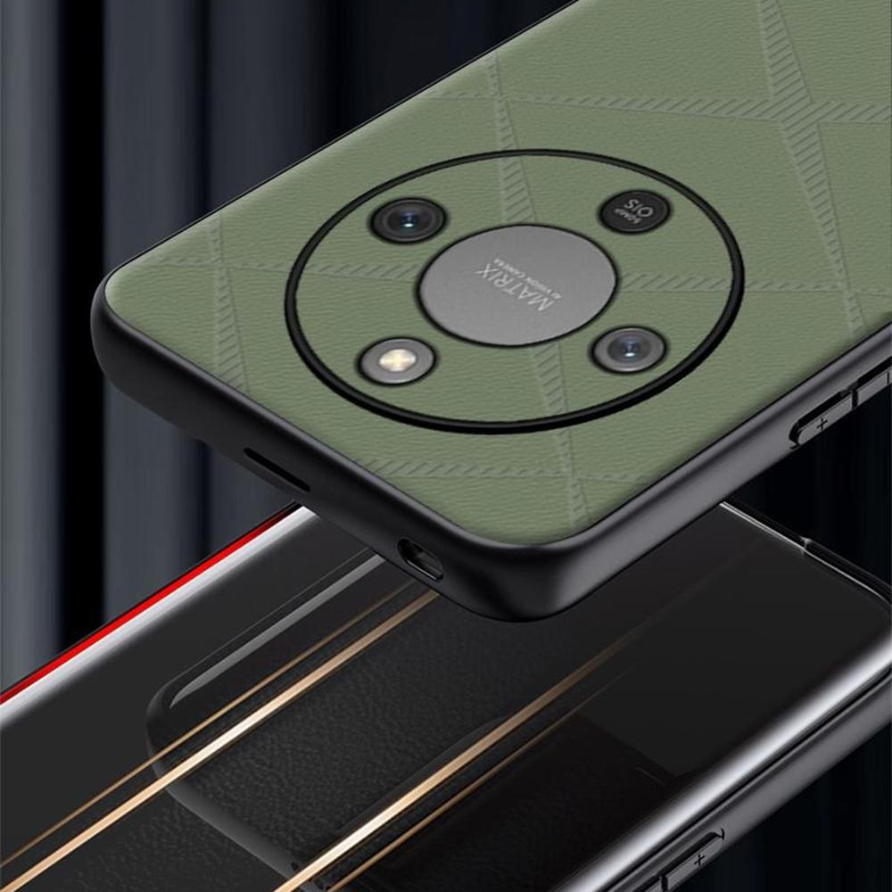 Чехол для телефона Honor Magic8 Lite 5G / X9d 5G / X70 5G с X-образным рисунком, из ТПУ, ПУ-кожи, ПК, противоударный чехол