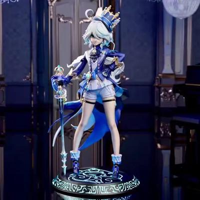 23см Фигурка Фурины Игра Genshin Impact ПВХ Фигурка Действия Аниме Милая Девочка Focal Focalors Коллекционная Модель Кукла Игрушка Подарок