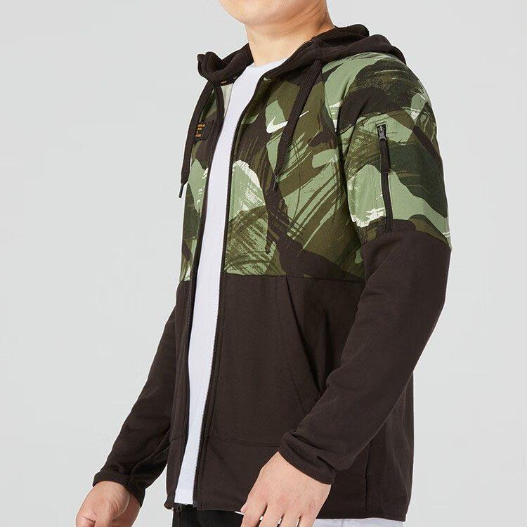 Nike Куртки Мужские Черные С Капюшоном Умеренные Прочие DQ4791-220