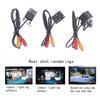 Led Night Vision Car Rear View Camera With Video Cable Universal Reverse Camera Color Image Waterproof Auto Backup Monitor Hd