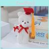 Delightful Teddy Bear Plush Keychain For Graduates Adorable Keepsake