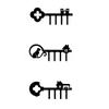 Multifunctional Iron Dog Wall Rack Festive Atmosphere Wall Hanging Coat Hanger Black Organizer Key Holder Clothes