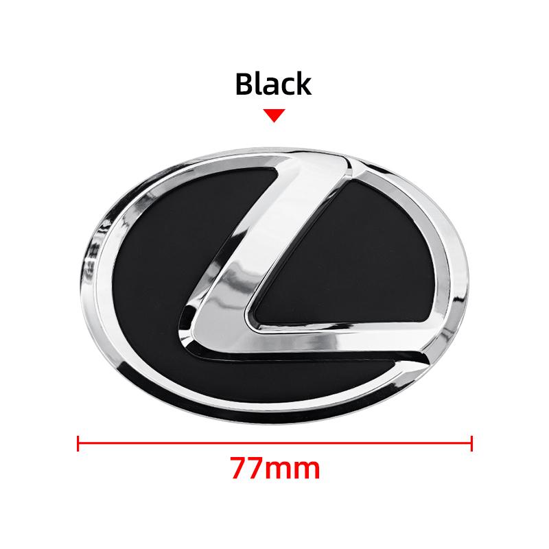 Interior Stickers 65mm 77mm Car Steering Wheel Logo Sticker Badge Accessories For Lexus CT200H ES250 ES300H IS250 GS300 GS460 GX