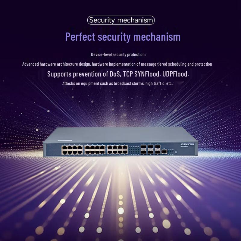 Inspur S9150-8N4X-Q Managed Layer 3 Network Access Switch