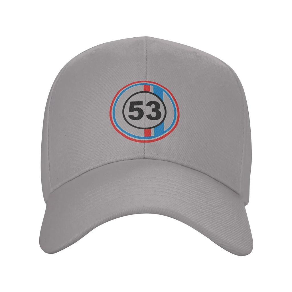 Unisex Baseball Hats Herbie Cnumber 53 the love bug no Outdoor Streetwear Summer Sports Baseball Caps Hip Hop Cap Casquette Hats