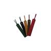 Aso Himeji Leather Genuine Leather Bookmark, Made In Japan, Bookmark ZE-V159, Set of 5 Colors