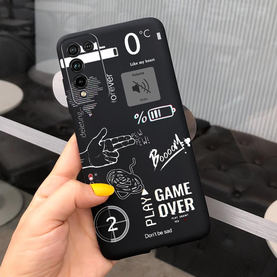 Роскошный чехол с художественной росписью для Huawei Honor 10X Lite Чехол DNN-LX9 Мягкий ТПУ чехол для телефона для Honor 10X Lite 10 X Lite Задняя крышка Capa