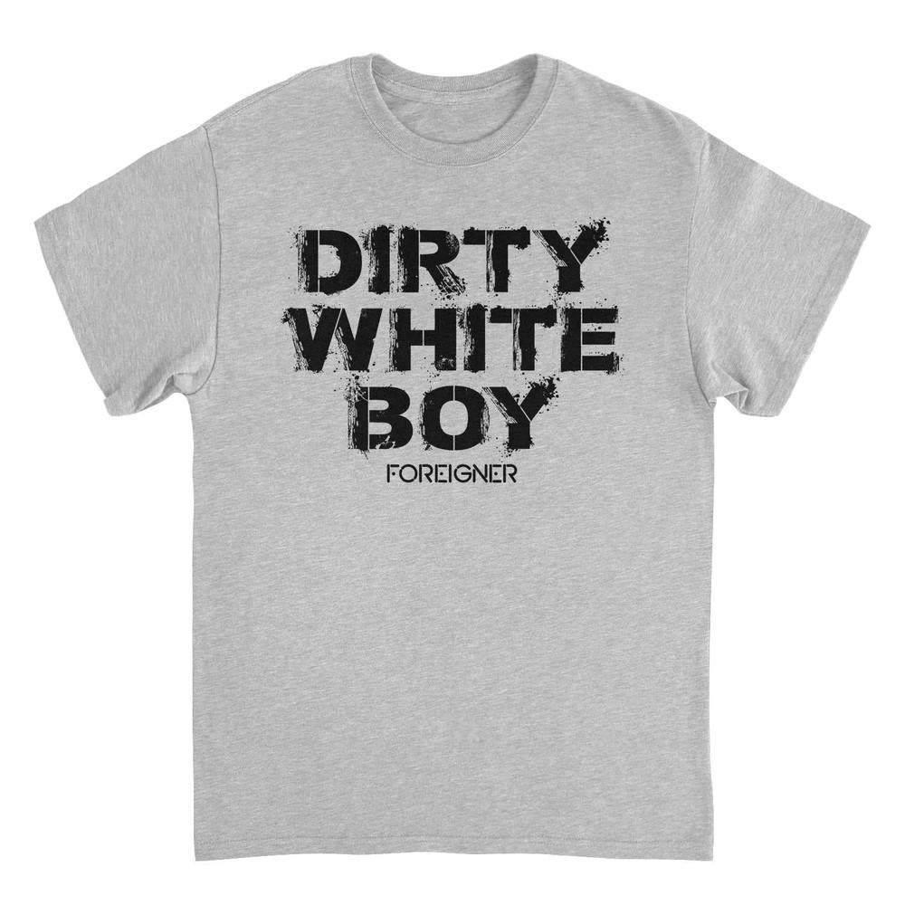 Foreigner Dirty White Boy Mens T Shirt Sport Grey Officially Licensed Unisex T-Shirt