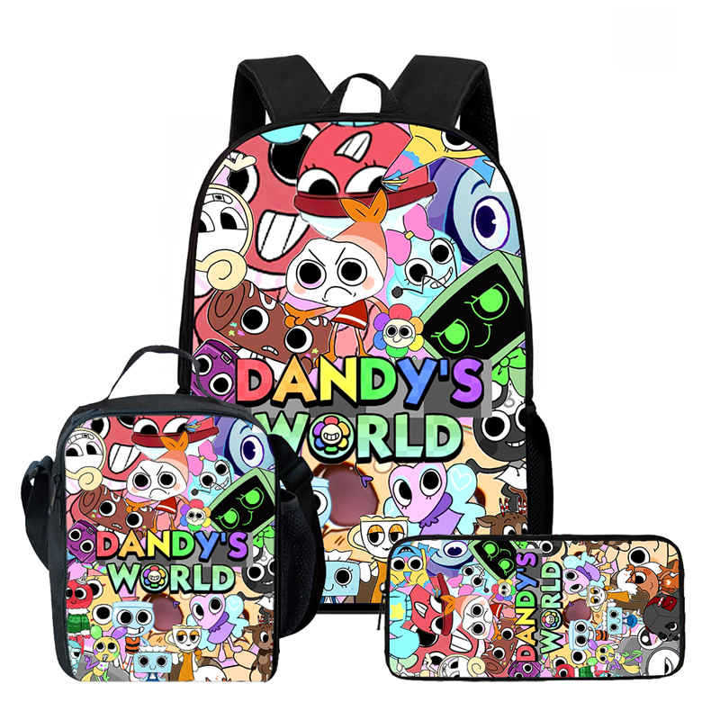 Сумка Dandy'S World Высококачественная Печать Повседневный Межграничный Легкий Рюкзак