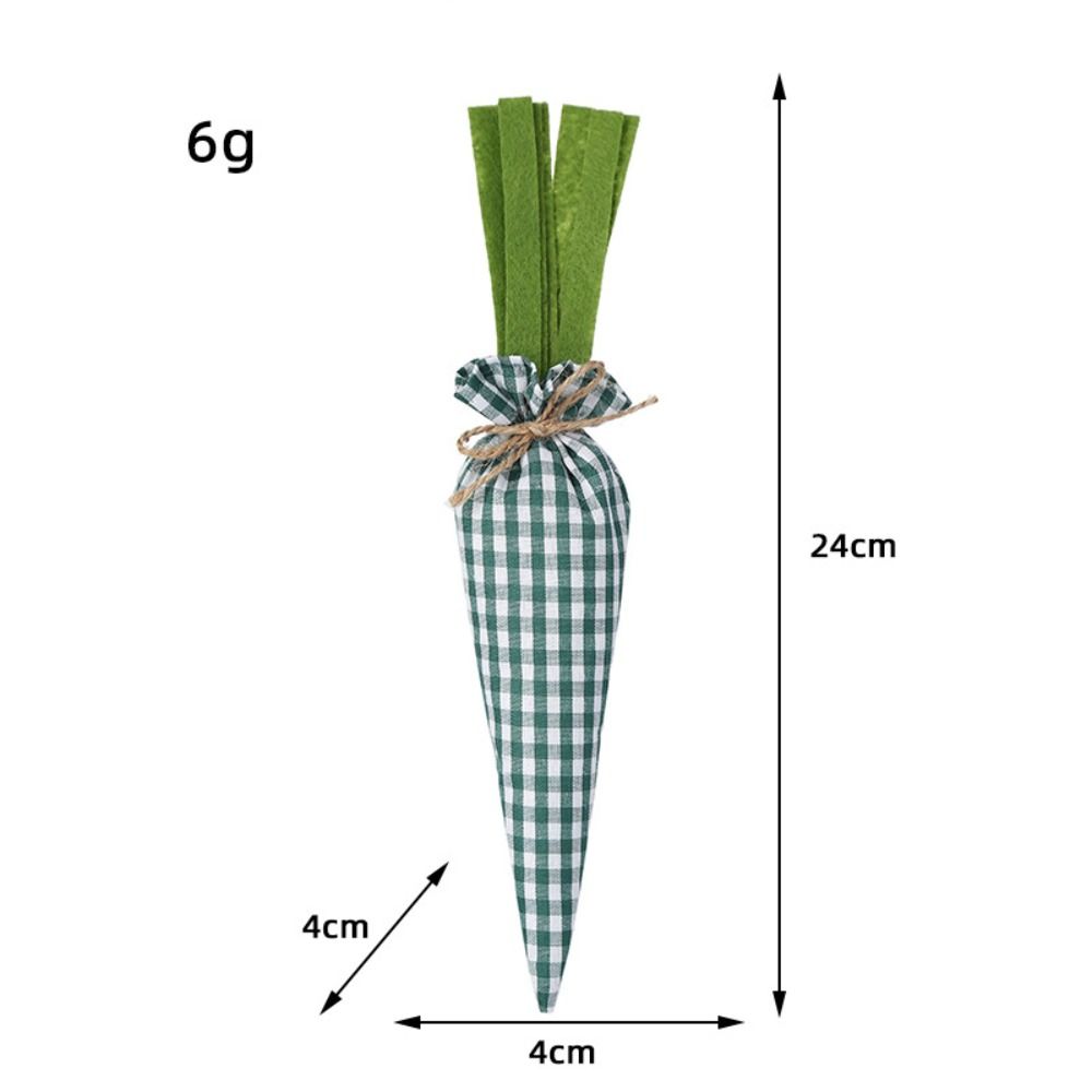 Пасхальная кукла-морковка, подвесная тканевая игрушка для вечеринки, украшение для пасхального декора