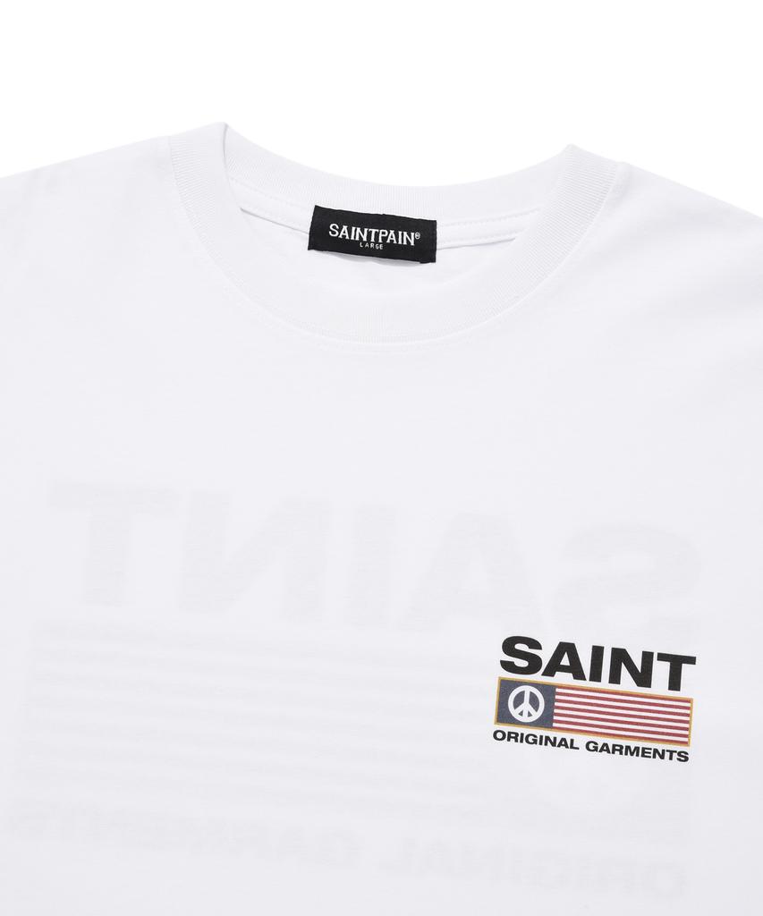 SAINTPAIN Sp Peace Logo T-Shirt - White
