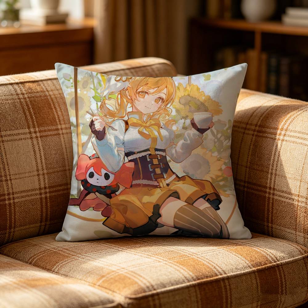 PPuella Magi Madoka Magica Наволочка С Принтом Наволочка Для Гостиной Дивана Подушки