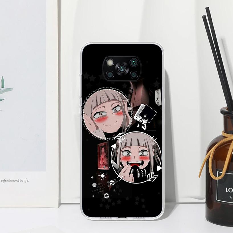 Himiko Toga Waifu Anime MHA Phone Case For Xiaomi Poco X7 X6 X5 M7 M8 Pro F7 Ultra Redmi 15C 15 13C 13 12C 12 10 10C 10A Art Fun