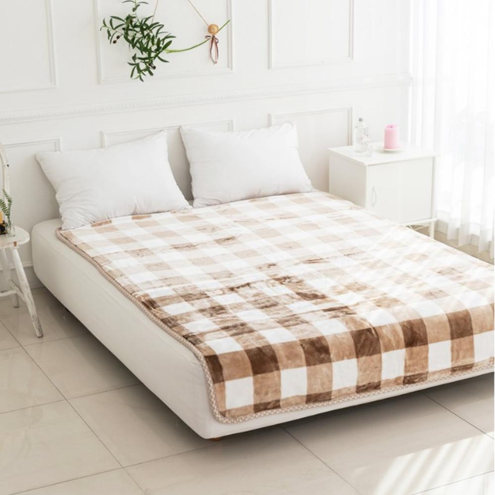 Премиальный норковый плед (Супер Односпальный Размер 150*200см)