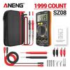 Ультратонкие мультиметры ANENG SZ08 Автовольтметр AC DC 220V Цифровой Память Профессиональный Измеритель Сопротивление Ручные Тестеры