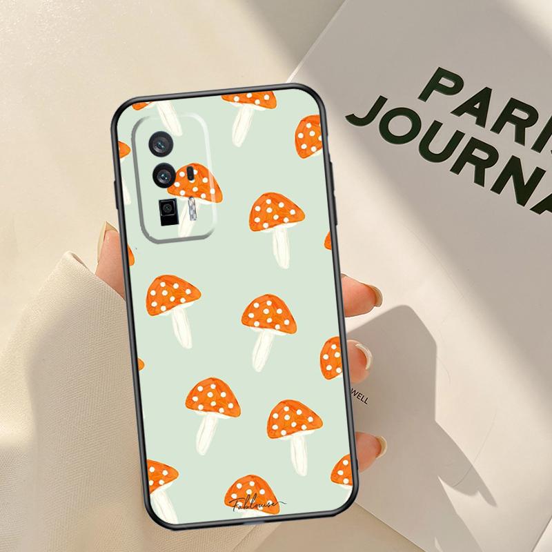 Чехол-гриб для Xiaomi 15 14 Ultra 13T 14T 15T Pro 17 Pro Max POCO X7 Pro X3 X5 X6 F5 F6 F7 F8 Чехол