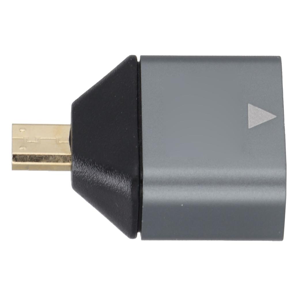 Адаптер HD Multimedia Interface Папа-Мама Алюминиевый сплав 4K Микро-адаптер HD Multimedia Interface