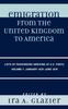 Книга Emigration from the United Kingdom To America : Lists of Passengers Arriving At U.S. Ports, January 1870 - June 1870