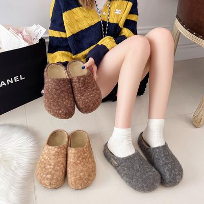 Бокен на платформе, обувь для педалей, голова сумки и полушлепанцы для женщин, чтобы носить 2025 новая осень, увеличивающие рост, ленивые бокен