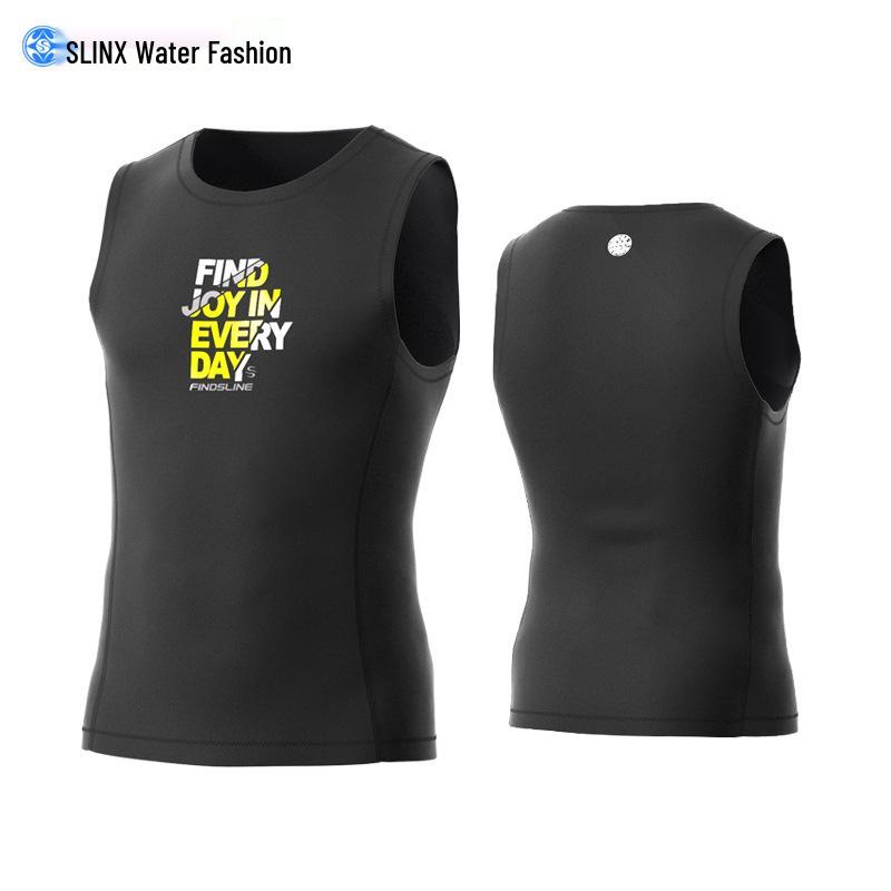 SLINX Мужской Суперэластичный CR Теплый Жилет без рукавов для дайвинга и серфинга