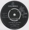7-дюймовая пластинка DAVE CLARK FIVE  Thinking Of You Baby DB7335 Columbia 1964 UK Pop Б/у
