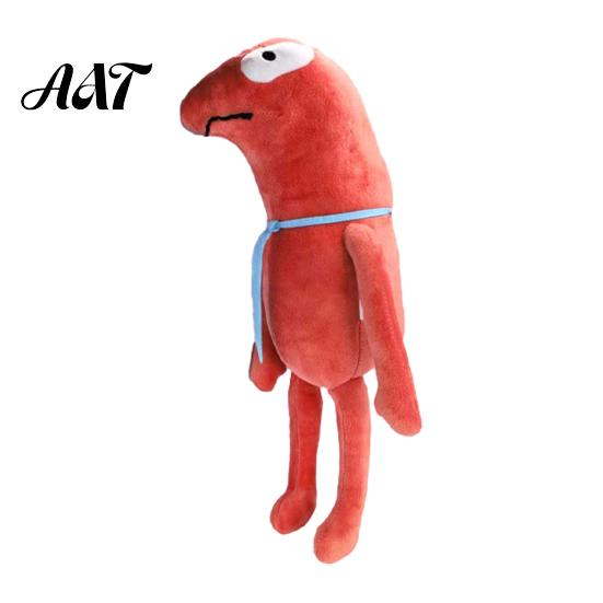 Flexible Placement Plush Smiling Friends Alan Toy Soft Cuddly Stuffed Doll for Decorative Collectible Ornament Fans Cartoon Character Decor
