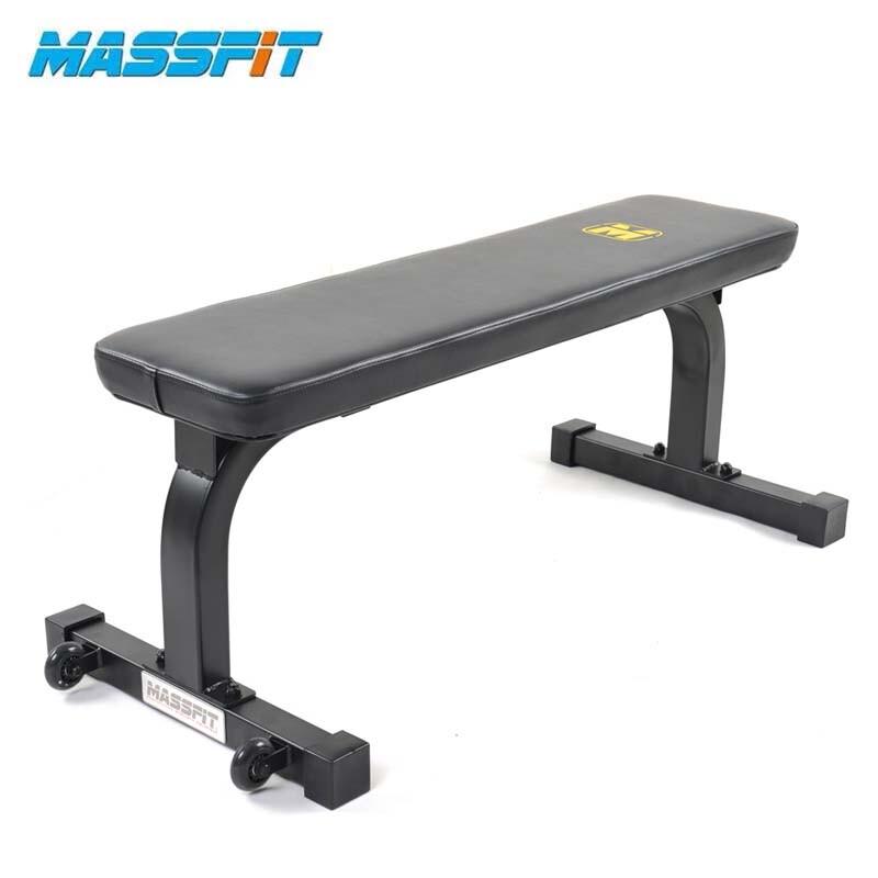 Многофункциональная регулируемая скамья для пресса и гантелей MASSFIT