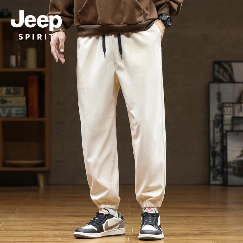 JEEP SPIRIT Men's Corduroy Casual Pants